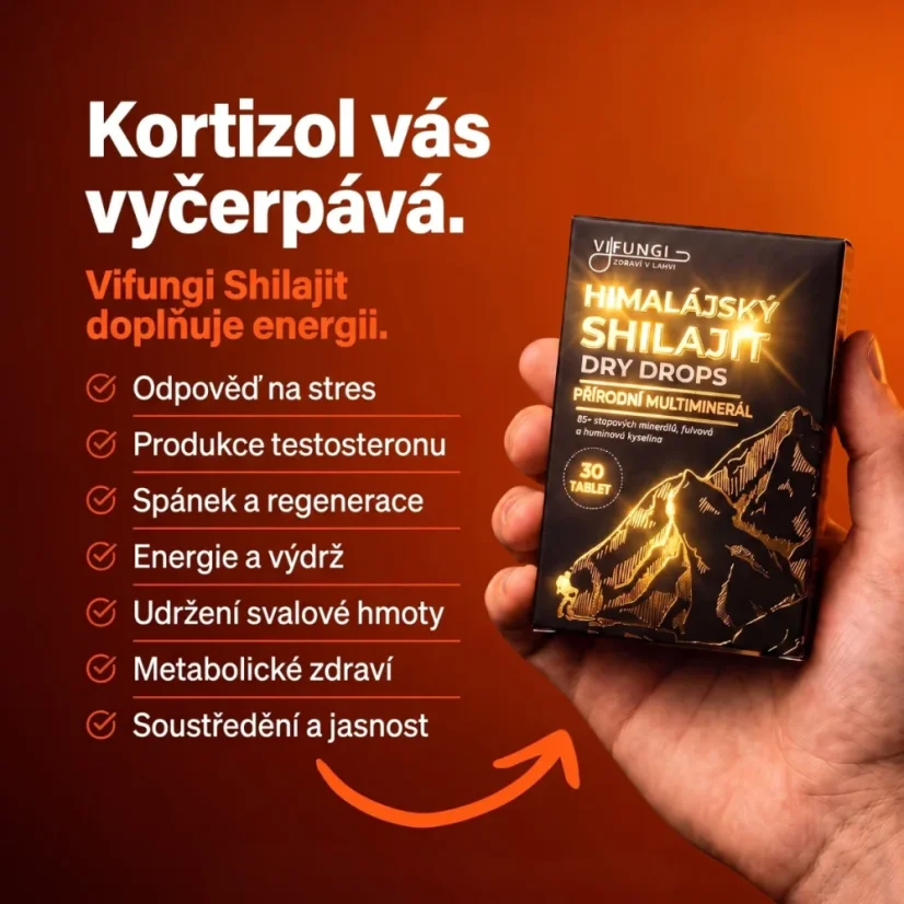 Himalájský Shilajit sušený 30 tablet