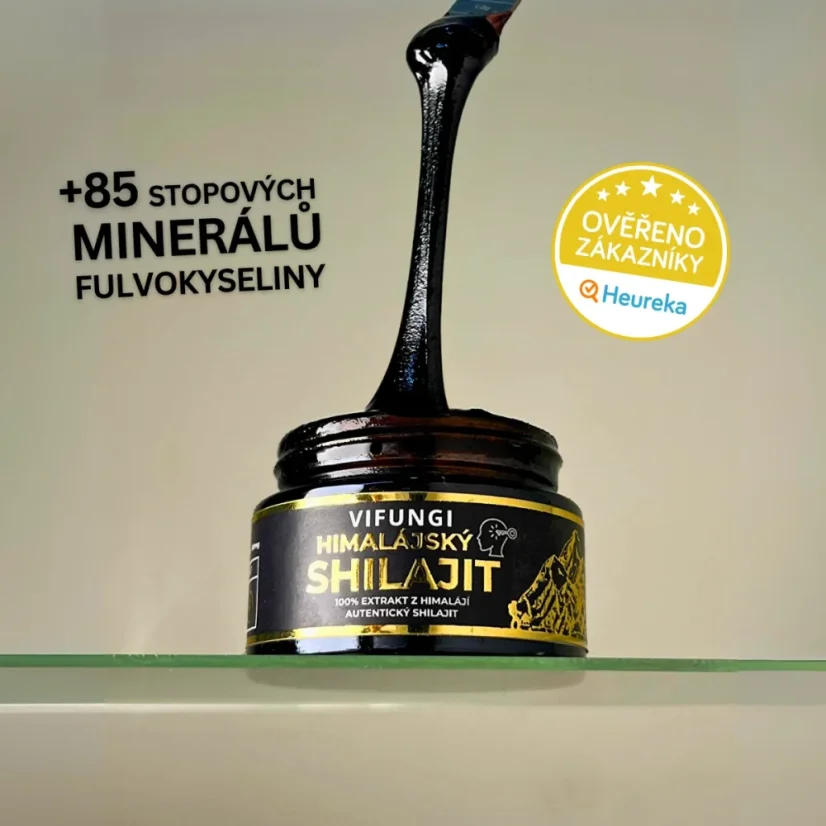 Himalájský Shilajit: Dárkové balení s medem