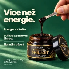 Himalájský Shilajit (zlatá třída A+) 30 g