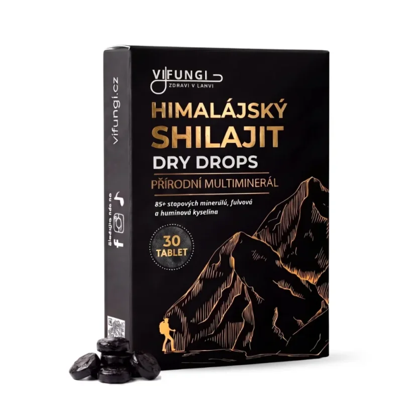 Himalájský Shilajit sušený 30 tablet